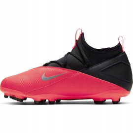 Nike Phantom Vsn 2 Club Df FG / MG Jr CD4061-606 scarpe da calcio rosso rosso 2