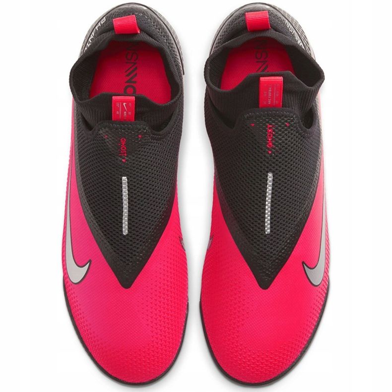 Nike React Phantom Vsn 2 Pro Df Tf M CD4174-606 scarpe da calcio rosso rosso 1