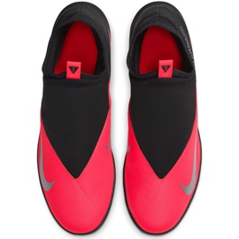 Nike Phantom Vsn 2 Club Df Tf M CD4173-606 scarpe da calcio rosso arance e rosse 1