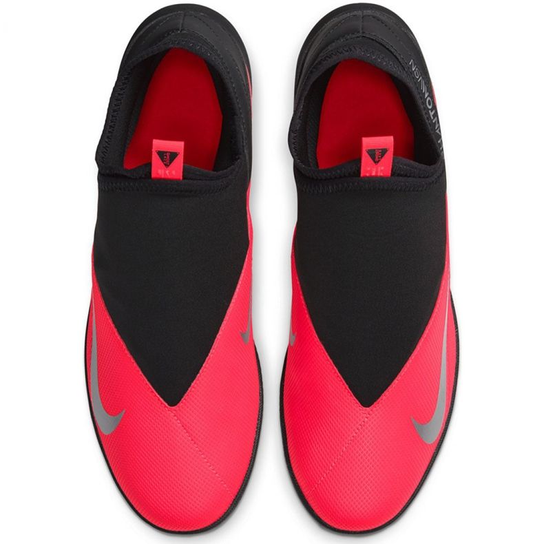 Nike Phantom Vsn 2 Club Df Tf M CD4173-606 scarpe da calcio rosso arance e rossi 1
