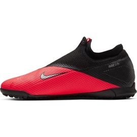 Nike Phantom Vsn 2 Academy Df Tf M CD4172-606 scarpe da calcio rosso rosso 2