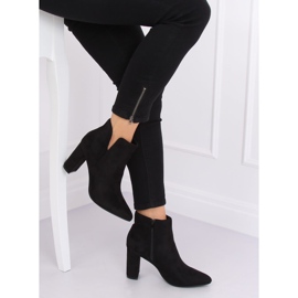 Stivali neri con tacco alto 2C1AX1008-8 Black nero 1