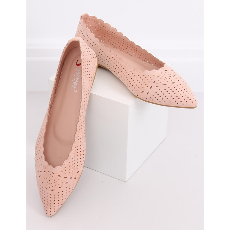 Ballerine rosa traforate NK18P Pink 2