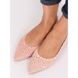 Ballerine rosa traforate NK18P Pink 1