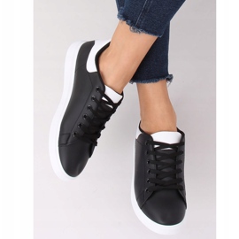 Sneakers nere da donna LA85P All Black bianco nero 2