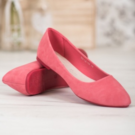 Goodin Ballerine Rosa Con Ecopelle 2
