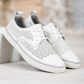 Goodin Sneakers in pelle bianca 1