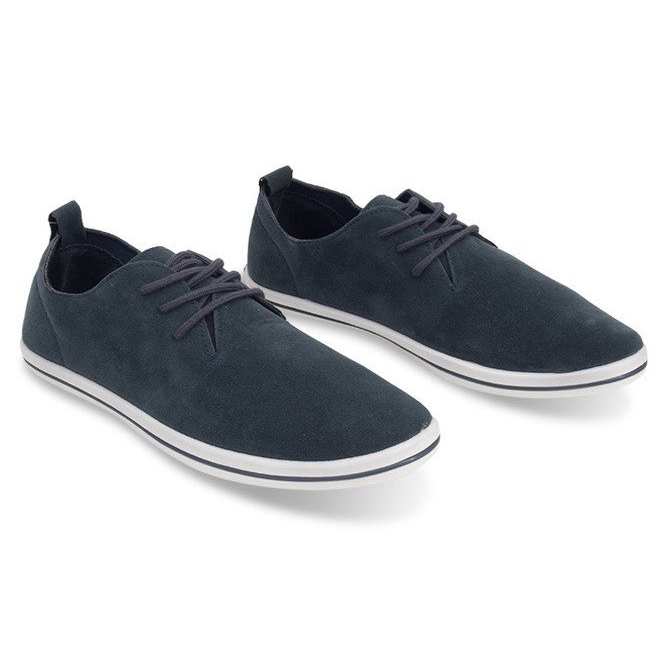 Sneakers Leggere Da Uomo Con Eco Suede 1205 Navy Blue blu navy 1