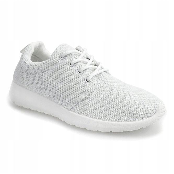 Sneakers sportive D016 Bianco bianca 2