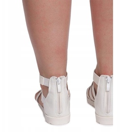 Sandali romani LEI-109 Bianco 1