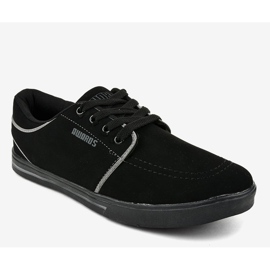 Sneakers nere da uomo MC704-3 nero 1