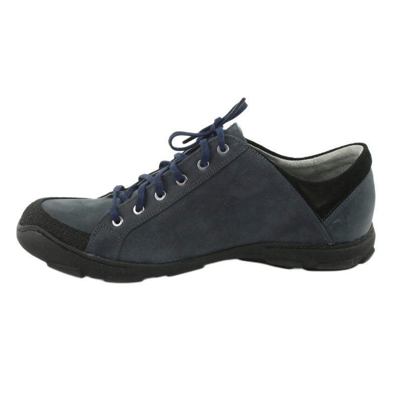 Granata Badura 3176 scarpe sportive nero blu navy 2