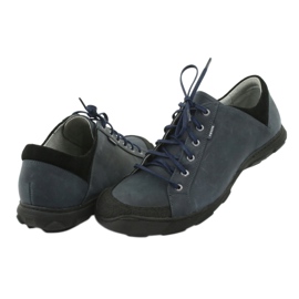 Granata Badura 3176 scarpe sportive nero blu navy 4