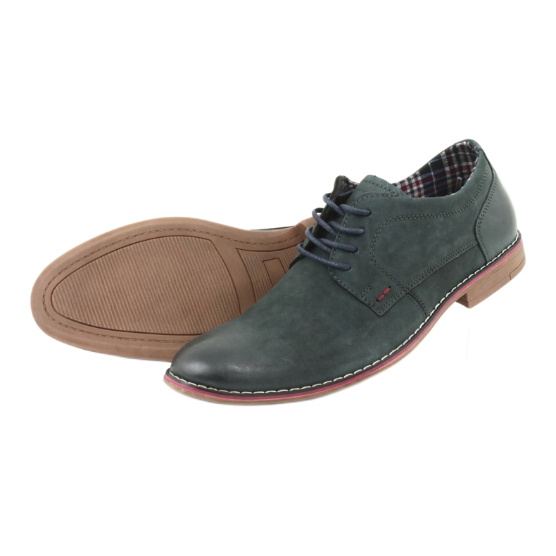 Scarpe casual da uomo casual American Club CY01 blu navy 5
