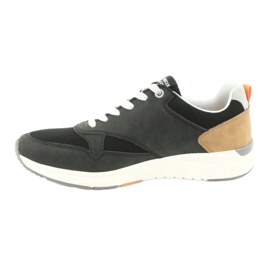 Scarpe sportive da uomo American Club RH19 nere nero 2