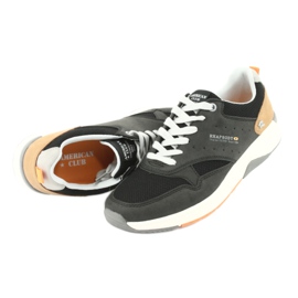 Scarpe sportive da uomo American Club RH19 nere nero 3