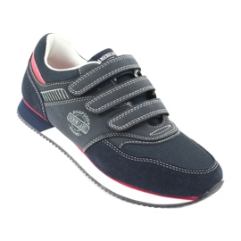 American Club Scarpe RH21 blu navy americano rosso 1