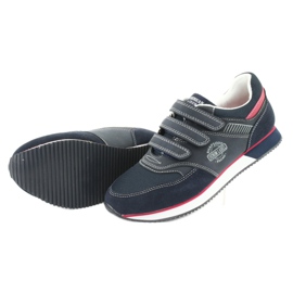 American Club Scarpe RH21 blu navy americano rosso 5