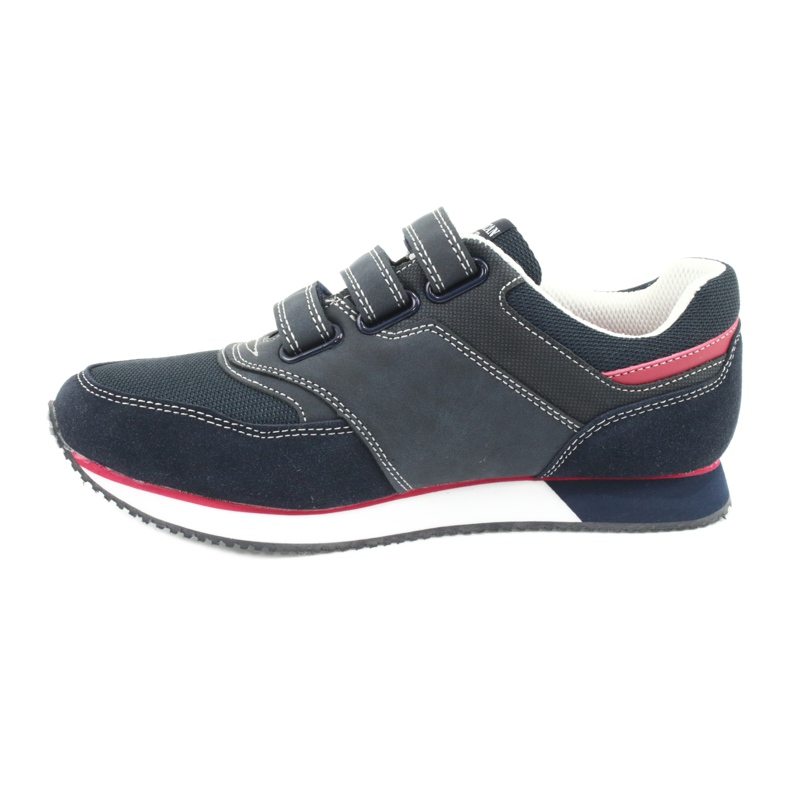American Club Scarpe RH21 blu navy americano rosso 2