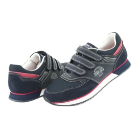 American Club Scarpe RH21 blu navy americano rosso 4