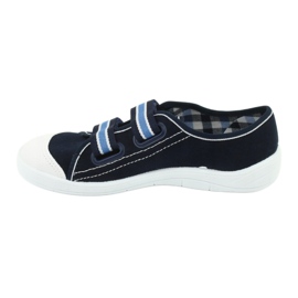Scarpe per bambini Befado 672Y049 bianco blu navy blu 2