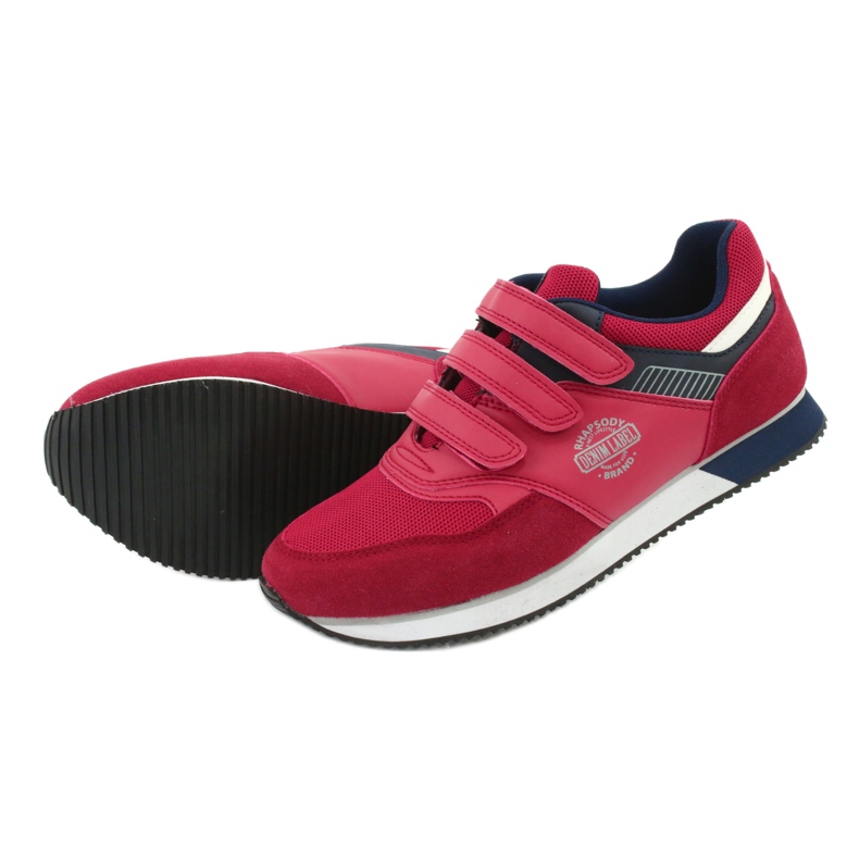 American Club Scarpe sportive rosse americane RH21 rosso blu navy 5