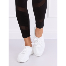 Scarpe sportive bianche 7753-Y Bianco bianca 2