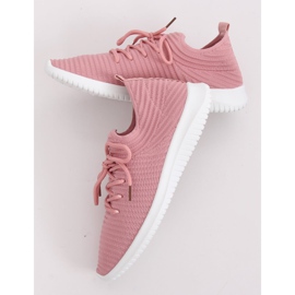 Rosa 7759-Y Scarpe sportive rosa 1