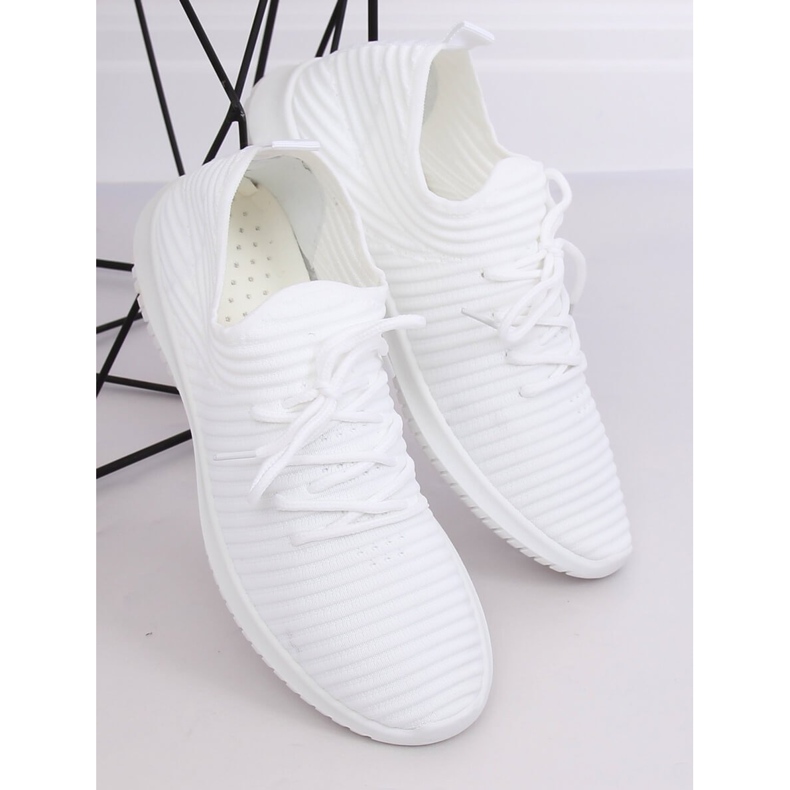 Scarpe sportive bianche 7759-Y Bianco 2