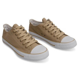Sneakers classiche Konwers AB005 Khaki cachi 1