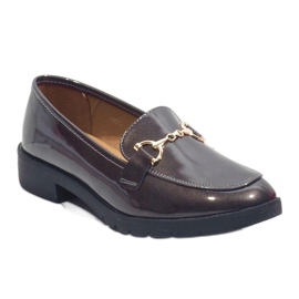 Mocassini grigi scarpe da donna A9002 grigio 1