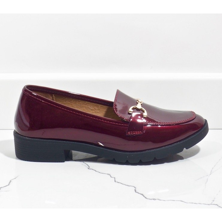 Mocassini rossi scarpe da donna A9002 rosso 2