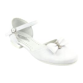 Décolleté ballerine comunione Miko 671 bianco 1