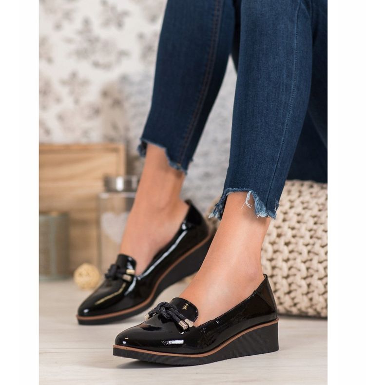 Black Lords sulla zeppa VINCEZA nero 2