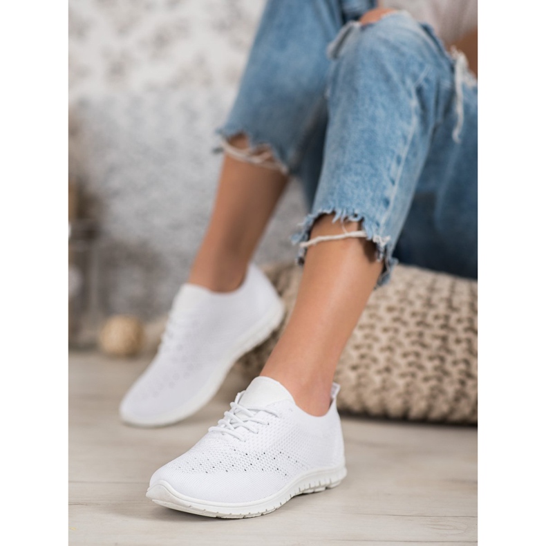 MCKEYLOR sneakers bianche bianco 2