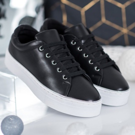 SDS Sneakers sportive sulla piattaforma nero 2