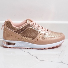 Sneakers rosa scarpe sportive X78 2