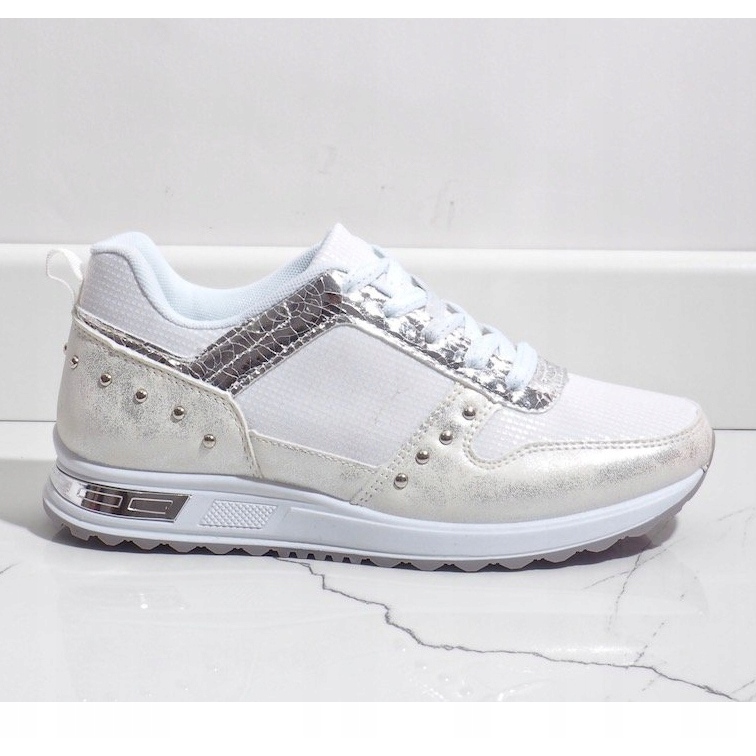 Scarpe sportive bianche, sneakers X78 bianco 2
