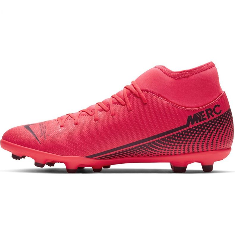 Nike Mercurial Superfly 7 Club FG / MG M AT7949-606 scarpe da calcio rosso rosso 2