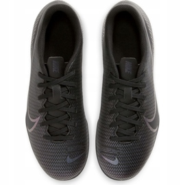 Nike Mercurial Vapor 13 Club FG / MG Jr AT8161-010 scarpe da calcio nero nero 1