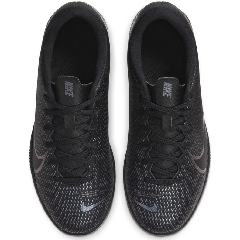 Scarpe indoor Nike Mercurial Vapor 13 Club Ic Jr AT8169-010 nero nero 1