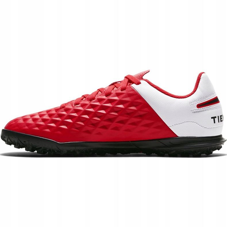 Nike Tiempo Legend 8 Club Tf Jr AT5883-606 scarpe da calcio rosso rosso 2