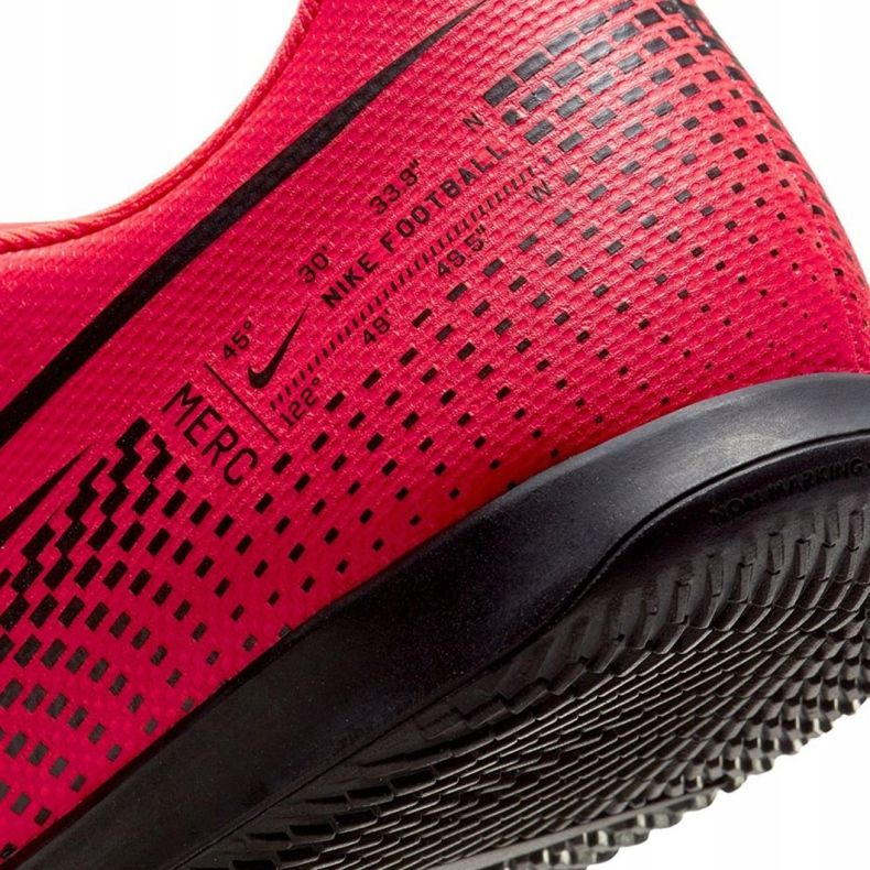 Scarpe indoor Nike Mercurial Vapor 13 Club Ic M AT7997-606 rosso arance e rossi 2