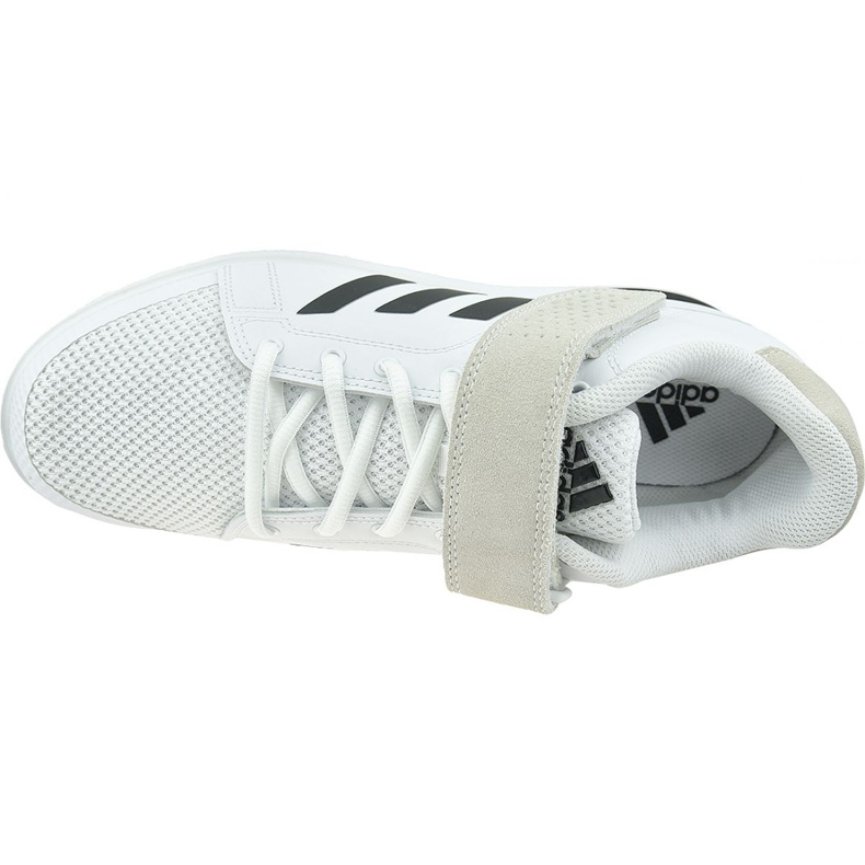 Scarpe Adidas Power Perfect 3 M BD7158 bianca 2