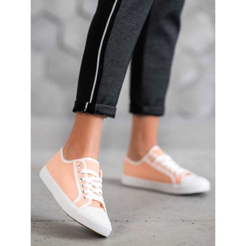SHELOVET Scarpe da ginnastica arancioni arancia 1
