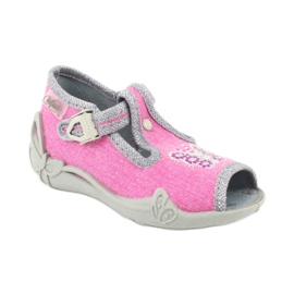 Scarpe per bambini Befado 213P111 rosa grigio 1