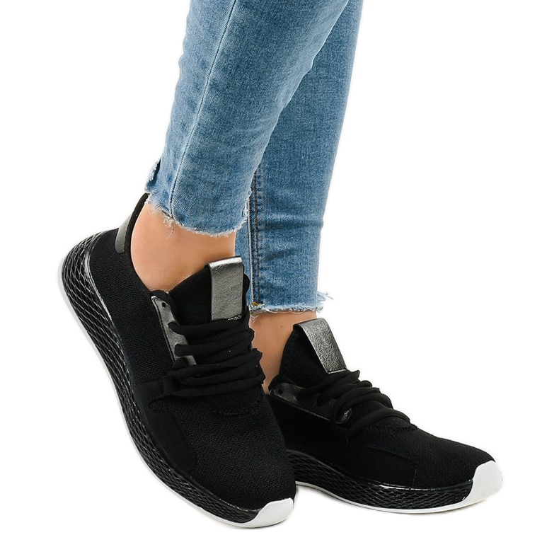Scarpe sportive nere BL20190-SP nero 1