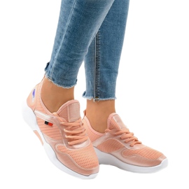 Scarpe sportive da donna rosa SH809 1