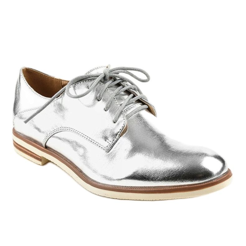 Scarpe jazz classiche argento 885-Y grigio 1