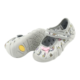 Scarpe per bambini Befado 109P199 grigio multicolore 5